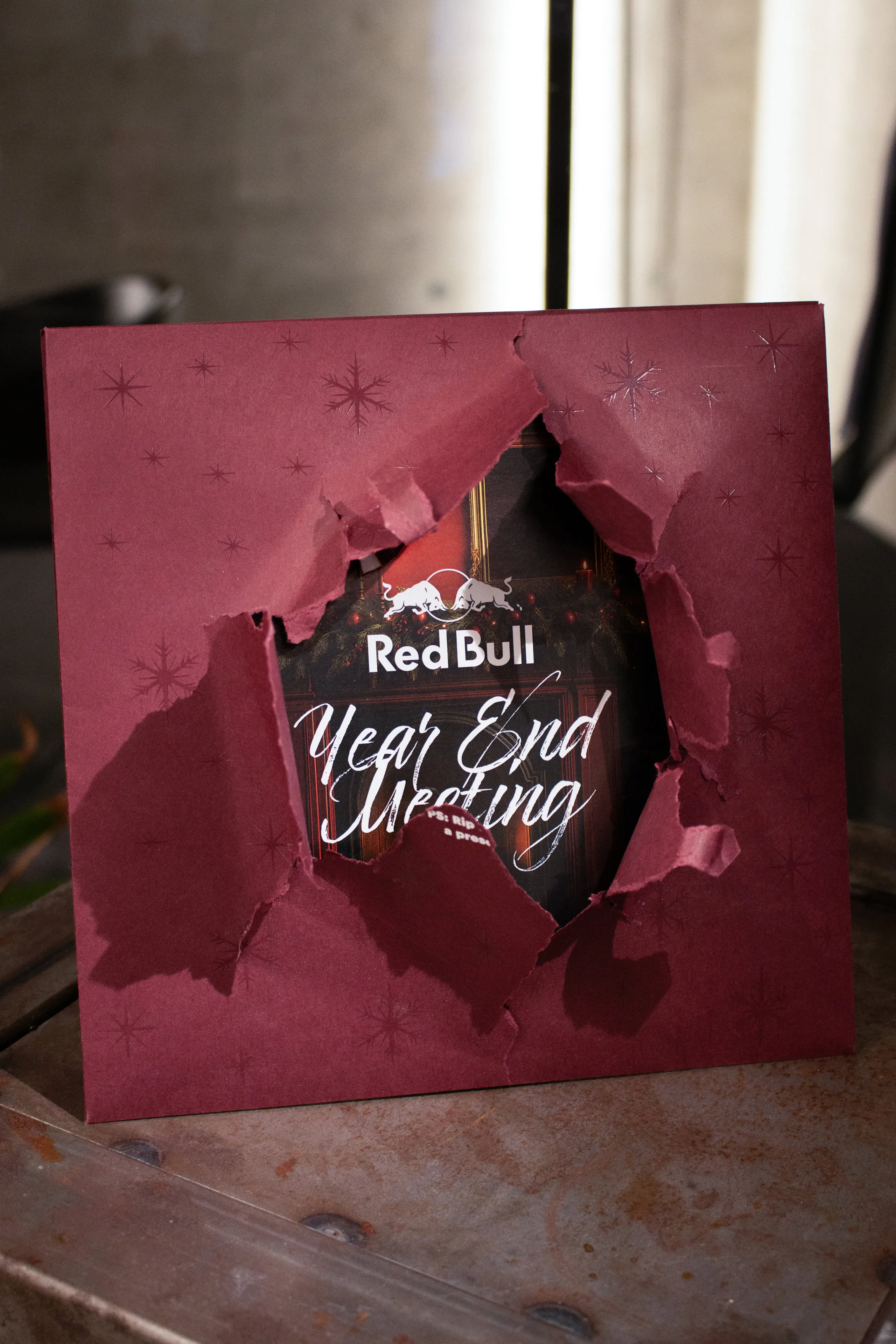 RED BULL YEAR-END MEETING: KEY VISUAL & EVENT BRANDING